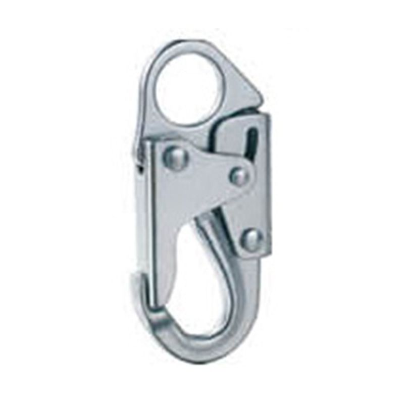10PCS Stainless Steel Snap Hooks - Spring Loaded Rope Clips For Safety, Climbing & Outdoor Use